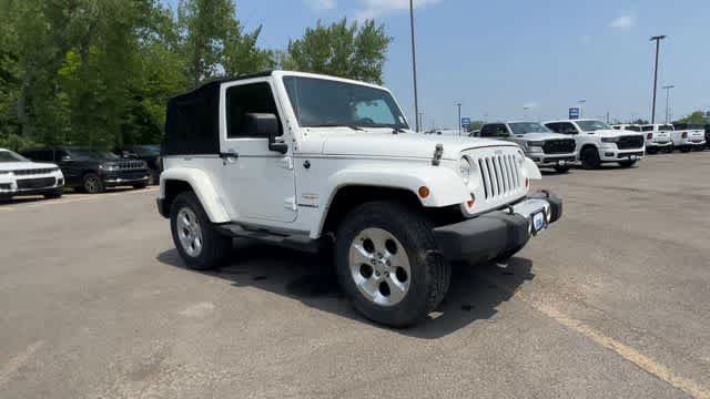 2013 Jeep Wrangler — side profile view