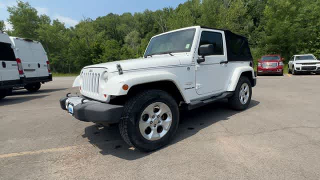 2013 Jeep Wrangler — interior view