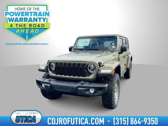 2026 Jeep Wrangler WRANGLER 4-DOOR WILLYS '41 in 41 Exterior Paint — front three-quarter view