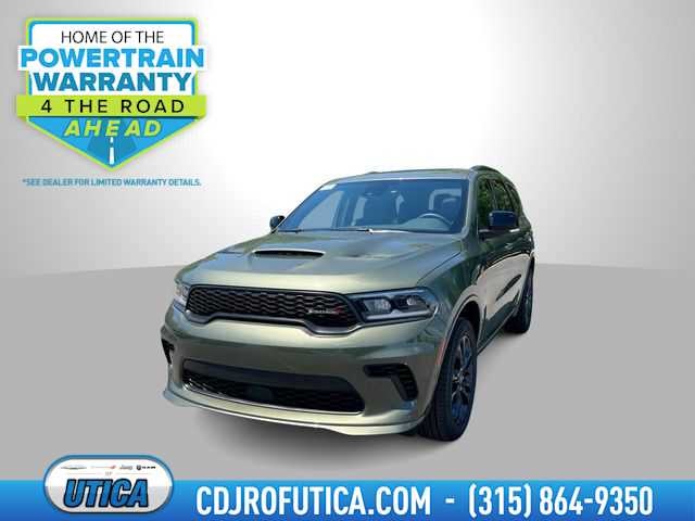 2026 Dodge Durango DURANGO GT PLUS AWD in Green Machine Exterior Paint — front three-quarter view