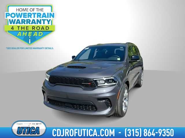 2026 Dodge Durango DURANGO GT PLUS AWD HEMI V8 in Vapor Gray Exterior Paint — front three-quarter view