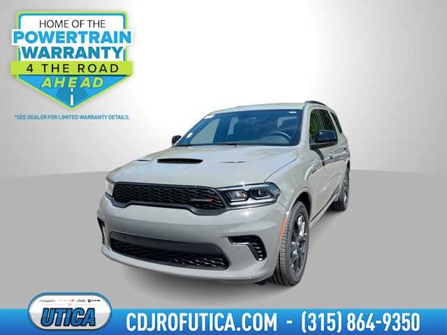 2026 Dodge Durango DURANGO GT AWD HEMI V8 in Destroyer Gray Clear-Coat Exterior Paint — front three-quarter view