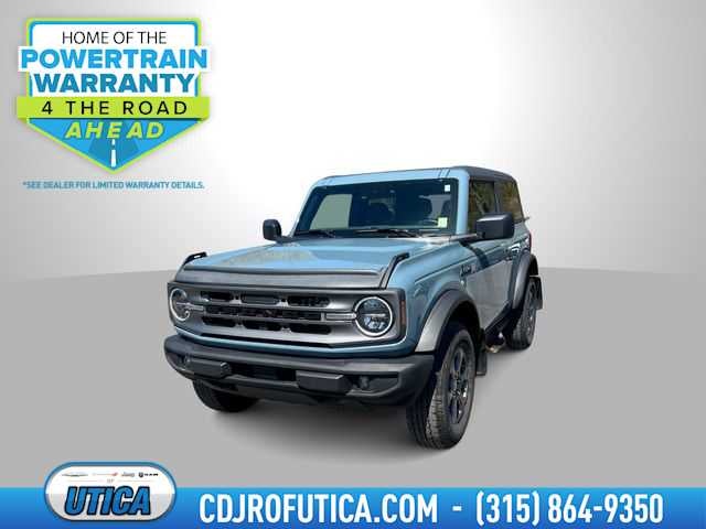 2023 Ford Bronco Big Bend in Area 51 — front three-quarter view