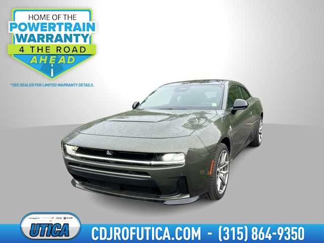 2026 Dodge Charger CHARGER SCAT PACK PLUS 2-DOOR AWD in Green Machine Exterior Paint — front three-quarter view