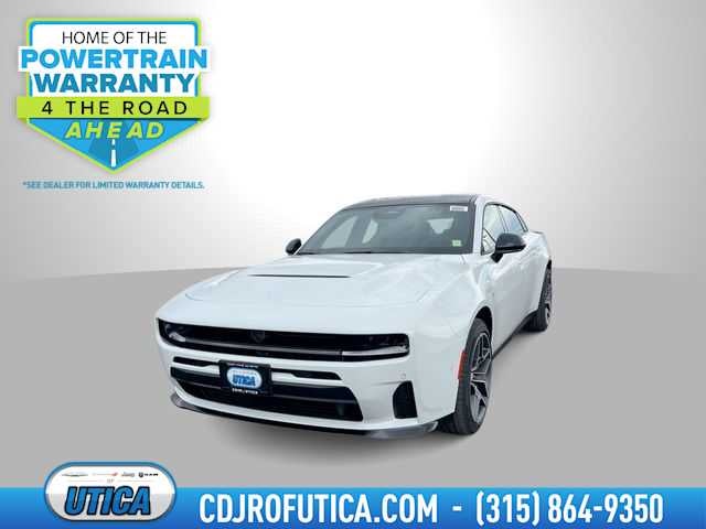 2026 Dodge Charger CHARGER R/T 4-DOOR AWD in White Knuckle Exterior Paint — front three-quarter view