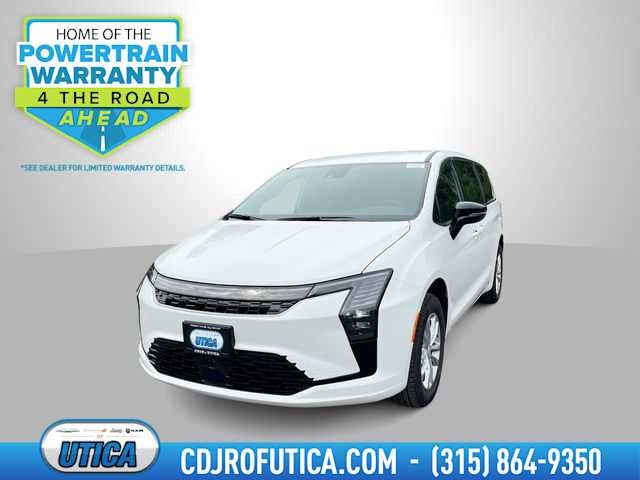 2027 Chrysler Pacifica PACIFICA SELECT AWD in Bright White Clear-Coat Exterior Paint — front three-quarter view