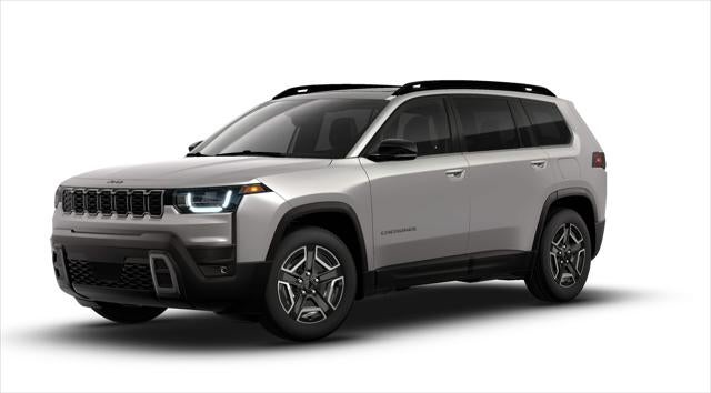 2026 Jeep Cherokee CHEROKEE LIMITED 4X4 in Sting-Gray Clear-Coat Exterior Paint — front three-quarter view
