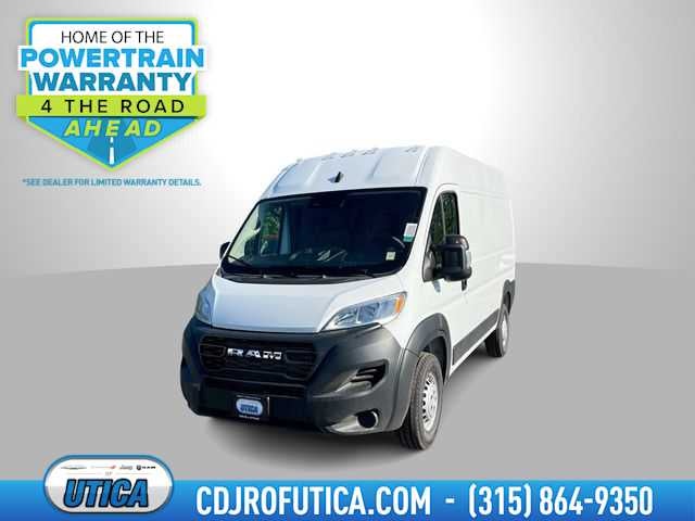 2026 RAM Ram ProMaster RAM PROMASTER 1500 TRADESMAN CARGO VAN HIGH ROOF 136' WB in Bright White Clear-Coat Exterior Paint — front...