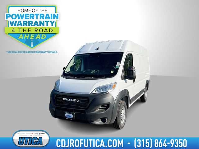 2026 RAM Ram ProMaster RAM PROMASTER 1500 TRADESMAN CARGO VAN HIGH ROOF 136' WB in Bright White Clear-Coat Exterior Paint — front...