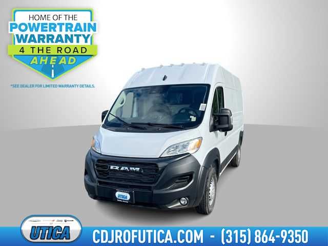 2026 RAM Ram ProMaster RAM PROMASTER 2500 TRADESMAN CARGO VAN HIGH ROOF 136' WB in Bright White Clear-Coat Exterior Paint — front...