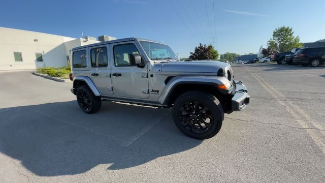 2020 Jeep Wrangler — side profile view