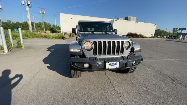 2020 Jeep Wrangler — rear three-quarter view
