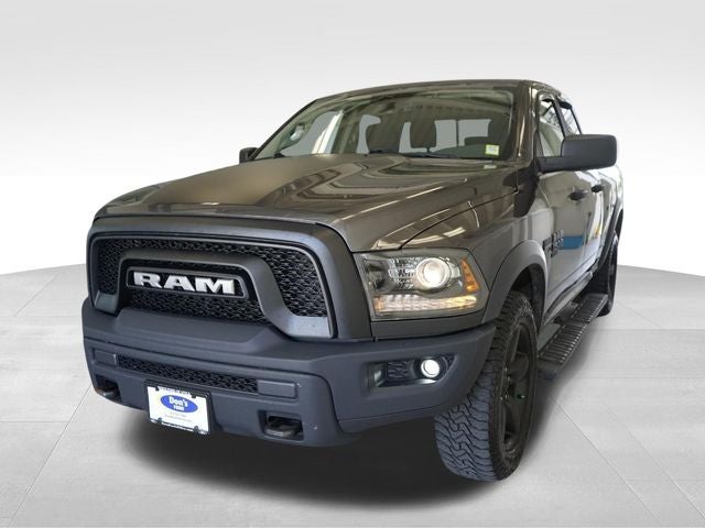 2020 RAM 1500 Classic Warlock in Granite Crystal Metallic Clearcoat — front three-quarter view