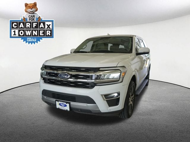 2024 Ford Expedition Limited in Oxford White — front three-quarter view