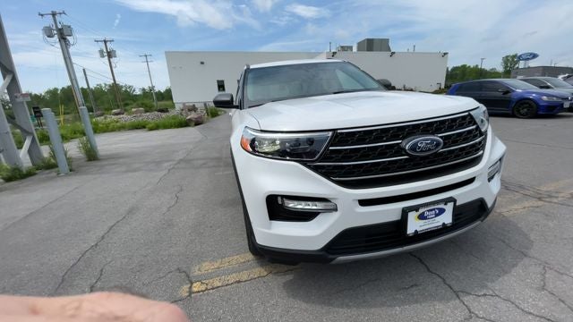 2023 Ford Explorer — rear three-quarter view