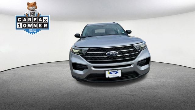 2023 Ford Explorer — rear three-quarter view