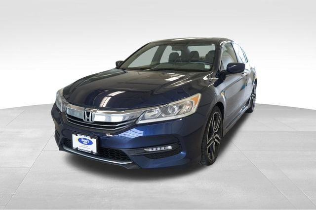 2017 Honda Accord Sport Special Edition in Blue — front three-quarter view