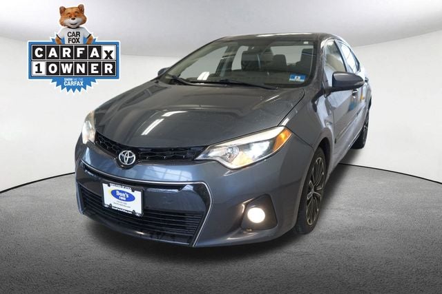 2016 Toyota Corolla S Plus in Slate Metallic — front three-quarter view